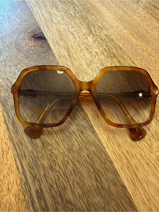 Gucci Tortoiseshell Brown Square Logo Sunglasses